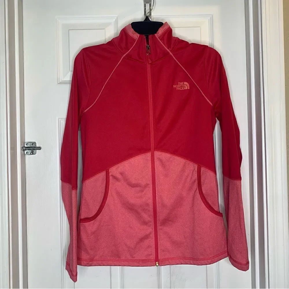 The North Face 100 Cinder Full Zip Jacket Rose Red Pink Size Medium
